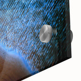 Coastal Office Wall Art - Abstract Blue & Sand Corporate Print