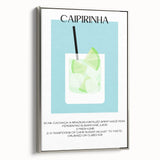 Landscape art painting of a colorful countryside scene on a framed canvas.