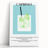 Large black and white stretched canvas featuring a minimalist coffee cup design, ideal for kitchen wall art.