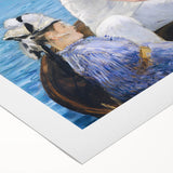 Impressionist Wall Art - Manet's Boating Scene, Elegant Framed Print