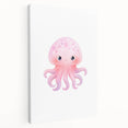 Nursery Wall Art – Cute Watercolor Jellyfish for Kids' Rooms