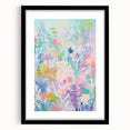 Rolled Canvas Prints for Kids Rooms - Pastel Floral Wall Art