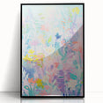 Rolled Canvas Prints for Kids Rooms - Pastel Floral Wall Art