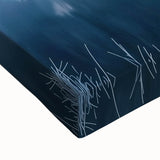 Close-up of a vibrant landscape bridge stretched canvas artwork showcasing detailed brush strokes, rich colors, and a serene natural scene, perfect for home decor.