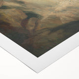 Modern Wall Art Print - Serene Waterfall Landscape - Nature Decor Piece