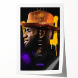 Fiery Passion Pop Art Wall Art – Bold Yellow, Purple, and Black Canvas