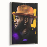 Fiery Passion Pop Art Wall Art – Bold Yellow, Purple, and Black Canvas