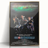 Retro Ghostbusters Poster Art - Vintage 80s Movie Prints