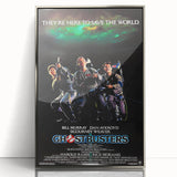 Retro Ghostbusters Poster Art - Vintage 80s Movie Prints