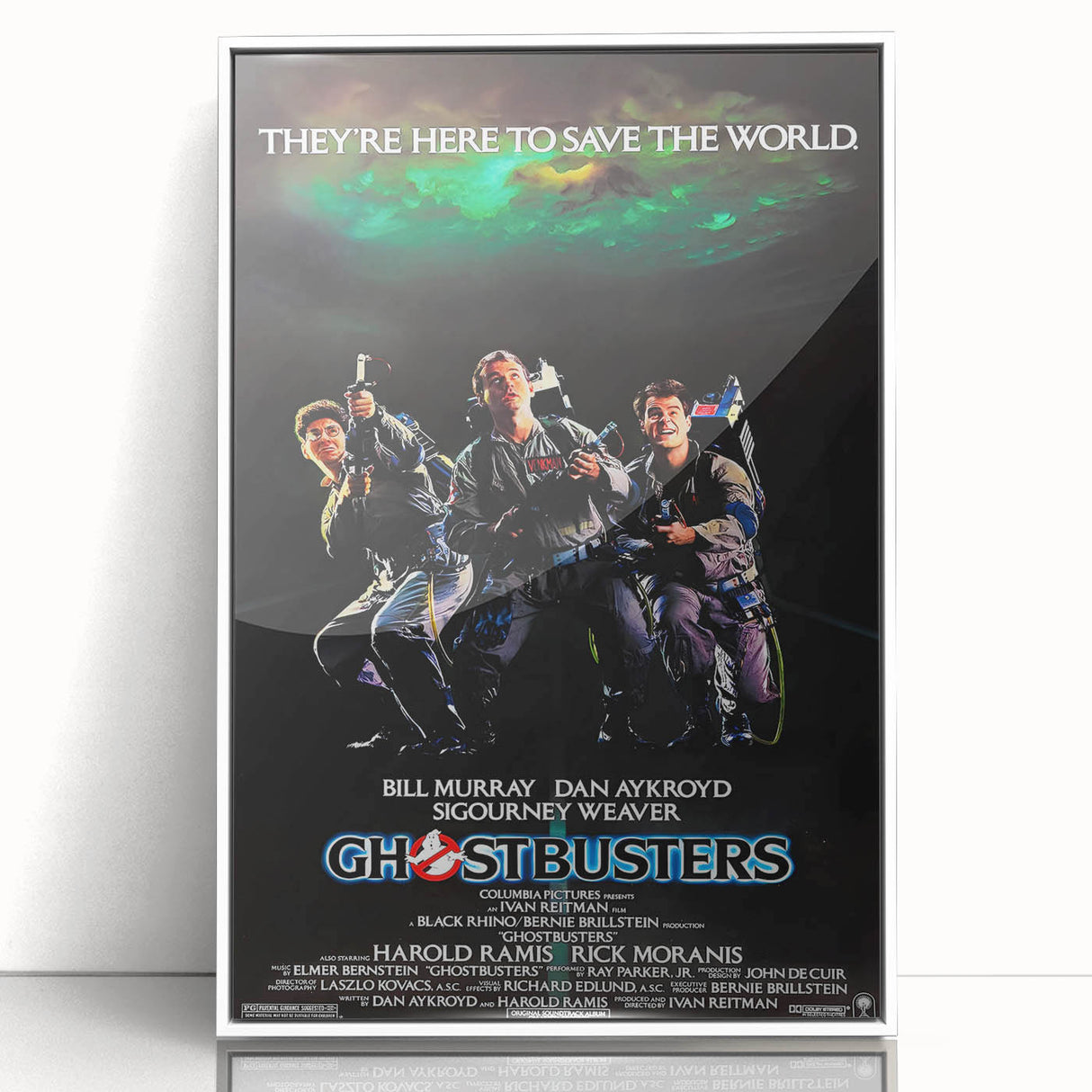 Retro Ghostbusters Poster Art - Vintage 80s Movie Prints
