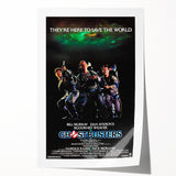Retro Ghostbusters Poster Art - Vintage 80s Movie Prints