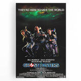 Retro Ghostbusters Poster Art - Vintage 80s Movie Prints