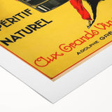 Retro Fred-Zizi Aperitif Poster - Vintage French Wall Art Print