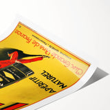 Retro Fred-Zizi Aperitif Poster - Vintage French Wall Art Print