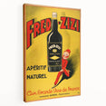 Retro Fred-Zizi Aperitif Poster - Vintage French Wall Art Print