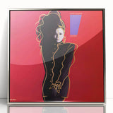 Retro Janet Jackson Control Poster - Vintage Prints for Wall Art