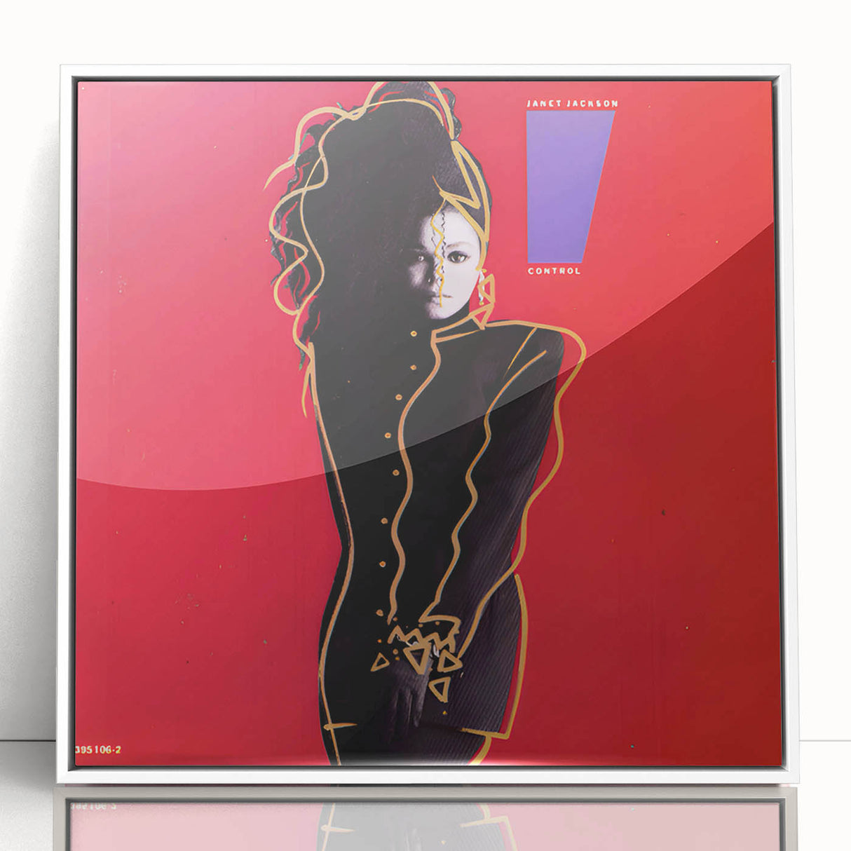 Retro Janet Jackson Control Poster - Vintage Prints for Wall Art