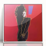 Retro Janet Jackson Control Poster - Vintage Prints for Wall Art
