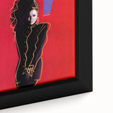 Retro Janet Jackson Control Poster - Vintage Prints for Wall Art