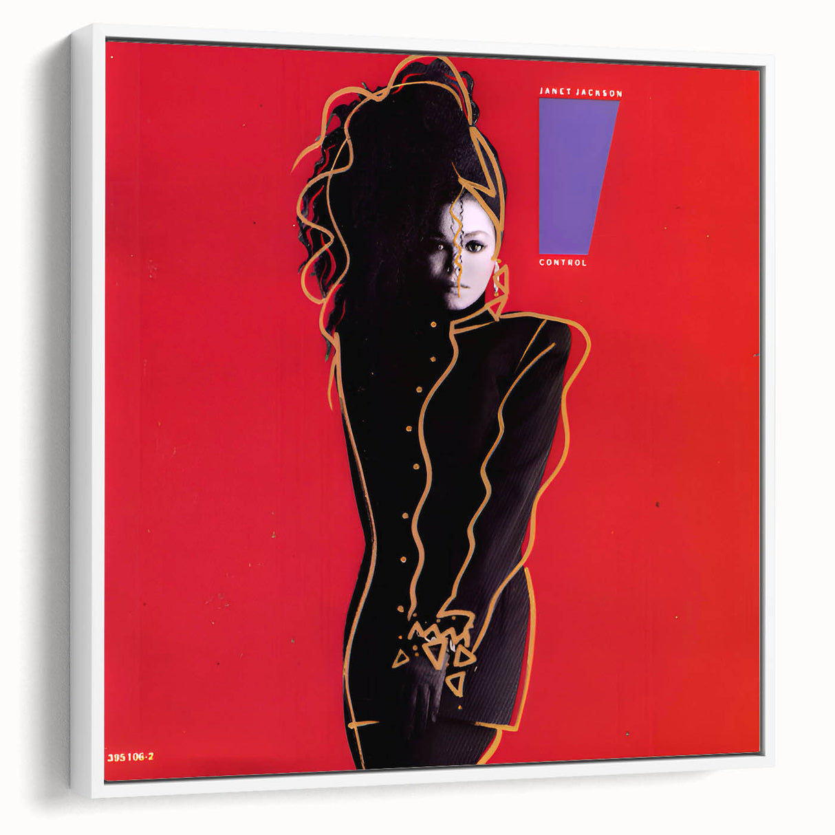 Retro Janet Jackson Control Poster - Vintage Prints for Wall Art