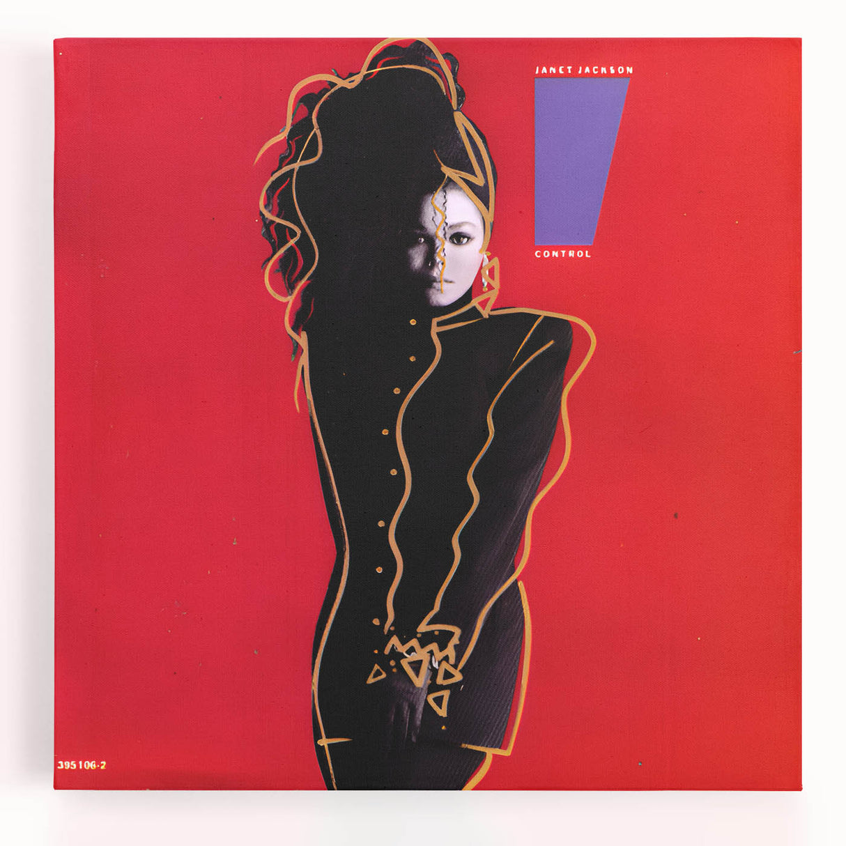 Retro Janet Jackson Control Poster - Vintage Prints for Wall Art