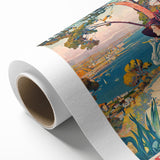 Retro Antibes Travel Poster – Vintage Cote d'Azur Art