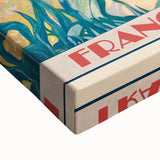 Retro Antibes Travel Poster – Vintage Cote d'Azur Art