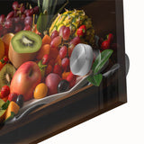 Vibrant Fruit Platter Art – Colorful Kitchen Still Life Print
