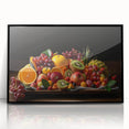 Vibrant Fruit Platter Art – Colorful Kitchen Still Life Print