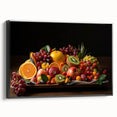 Vibrant Fruit Platter Art – Colorful Kitchen Still Life Print