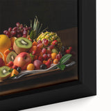 Vibrant Fruit Platter Art – Colorful Kitchen Still Life Print