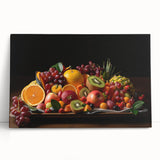 Vibrant Fruit Platter Art – Colorful Kitchen Still Life Print