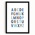 Alphabet Boys Room Wall Art – Kids Wall Art Prints for Playroom