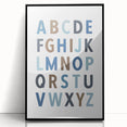 Alphabet Boys Room Wall Art – Kids Wall Art Prints for Playroom