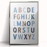Alphabet Boys Room Wall Art – Kids Wall Art Prints for Playroom
