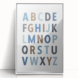 Alphabet Boys Room Wall Art – Kids Wall Art Prints for Playroom
