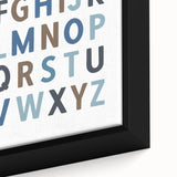 Alphabet Boys Room Wall Art – Kids Wall Art Prints for Playroom