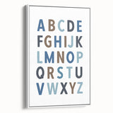 Alphabet Boys Room Wall Art – Kids Wall Art Prints for Playroom
