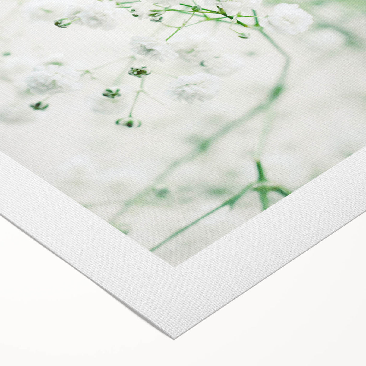 Art deco poster featuring a spring theme in pastel colors on a rolled canvas, suitable for dining room wall art.