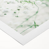 Art deco poster featuring a spring theme in pastel colors on a rolled canvas, suitable for dining room wall art.