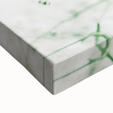 Large art of a black and white landscape painting on stretched canvas, ideal for bedroom wall decor.