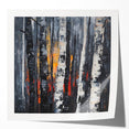 Dramatic Abstract Forest Wall Art - Canvas & Framed Print