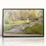 Impressionist Garden Wall Art - Childe Hassam's Saint-Cloud Painting