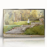 Impressionist Garden Wall Art - Childe Hassam's Saint-Cloud Painting