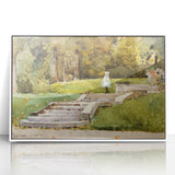 Impressionist Garden Wall Art - Childe Hassam's Saint-Cloud Painting