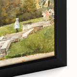 Impressionist Garden Wall Art - Childe Hassam's Saint-Cloud Painting