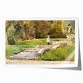 Impressionist Garden Wall Art - Childe Hassam's Saint-Cloud Painting