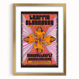 Traffic and Iron Butterfly 1968 Concert Poster – Psychedelic Rock Art