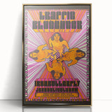 Traffic and Iron Butterfly 1968 Concert Poster – Psychedelic Rock Art