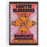 Traffic and Iron Butterfly 1968 Concert Poster – Psychedelic Rock Art